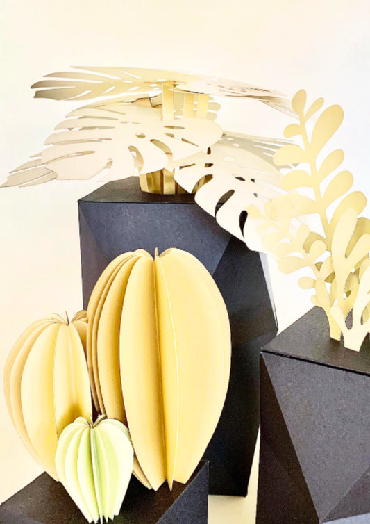 Leaves Series in Gold